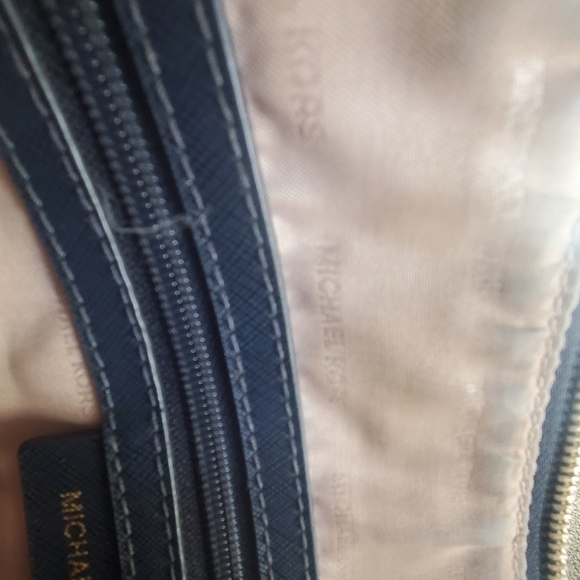 Michael kors tote bag. Dark blue - Picture 8 of 15